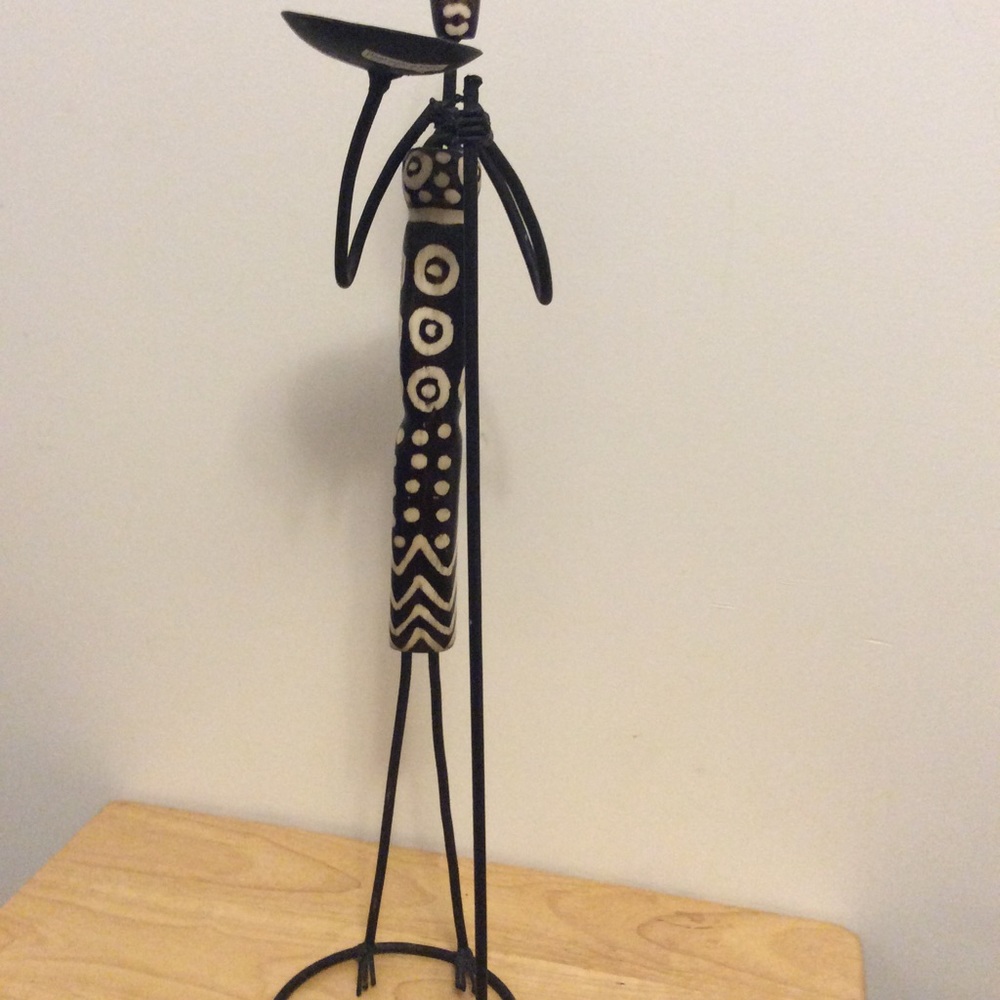 Metal Candle Holder - Picture 4 of 4